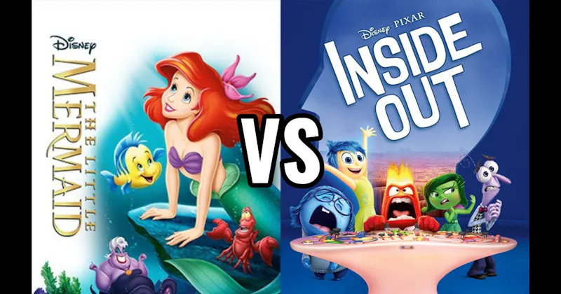Inside Out vs. The Little Mermaid