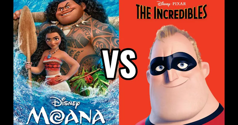 Moana vs. The Incredibles