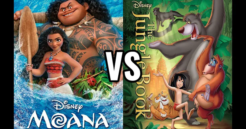 Moana vs. The Jungle Book