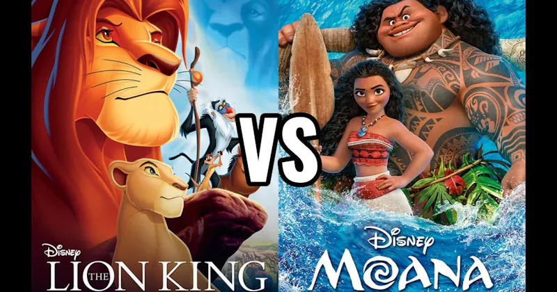 Moana vs. The Lion King