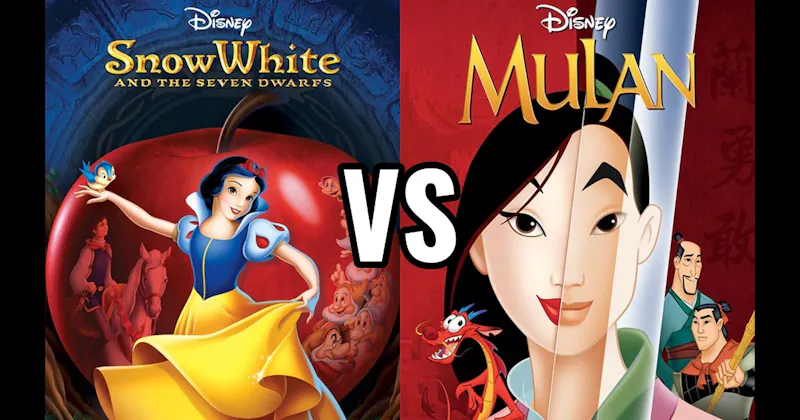 Mulan vs. Snow White and the Seven Dwarfs