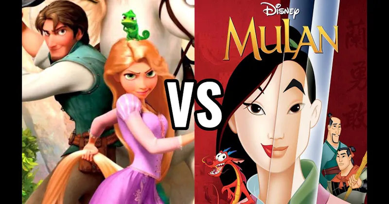 Mulan vs. Tangled