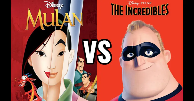 Mulan vs. The Incredibles