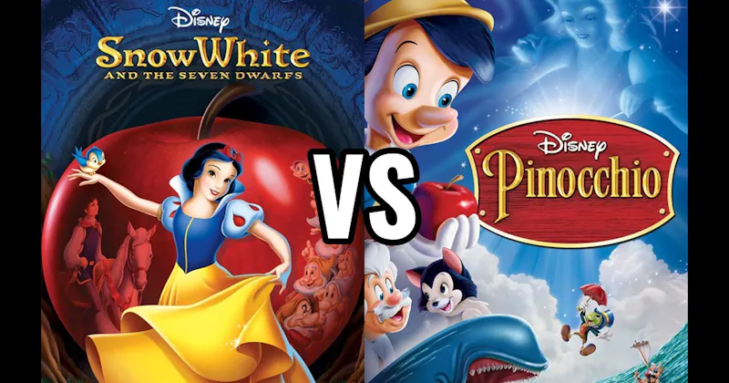 Pinocchio vs. Snow White and the Seven Dwarfs
