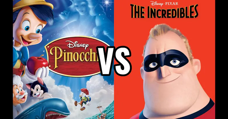 Pinocchio vs. The Incredibles