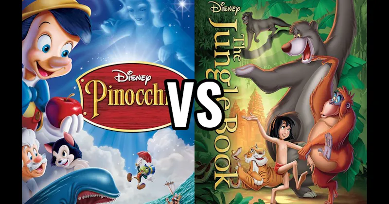 Pinocchio vs. The Jungle Book
