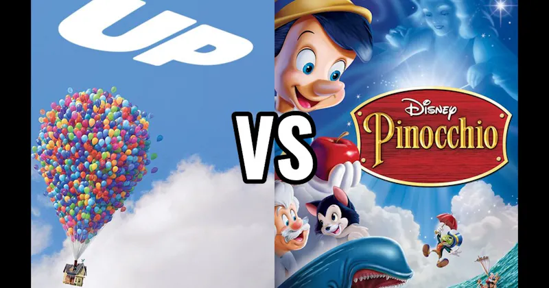 Pinocchio vs. Up