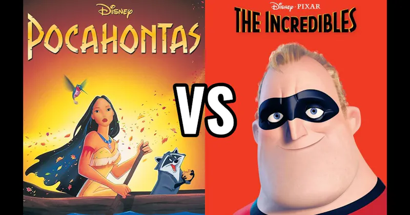 Pocahontas vs. The Incredibles