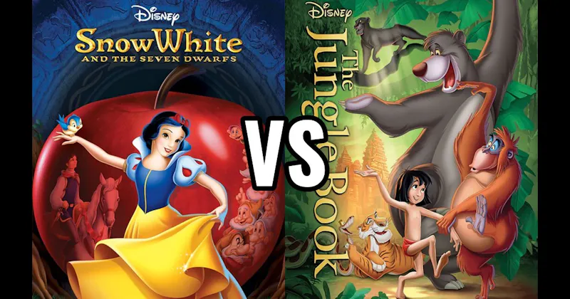 Snow White and the Seven Dwarfs vs. The Jungle Book
