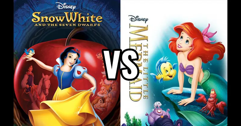 Snow White and the Seven Dwarfs vs. The Little Mermaid