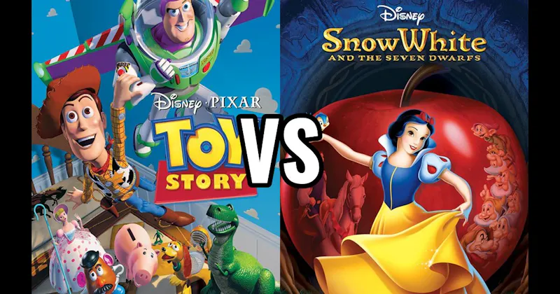 Snow White and the Seven Dwarfs vs. Toy Story