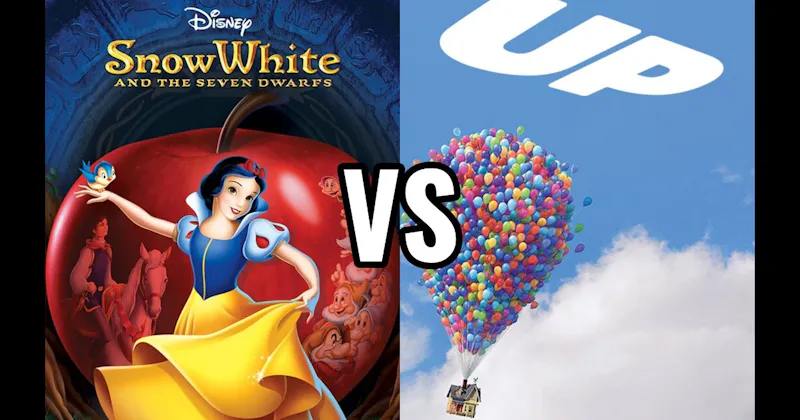 Snow White and the Seven Dwarfs vs. Up