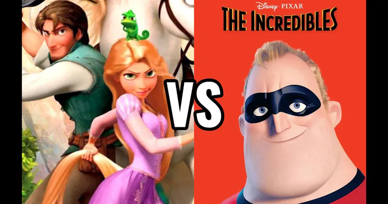 Tangled vs. The Incredibles