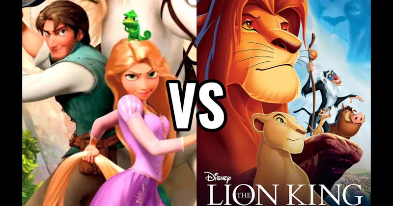 Tangled vs. The Lion King