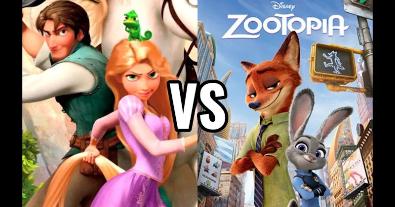 Tangled vs. Zootopia