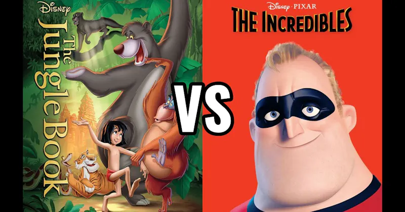 The Incredibles vs. The Jungle Book