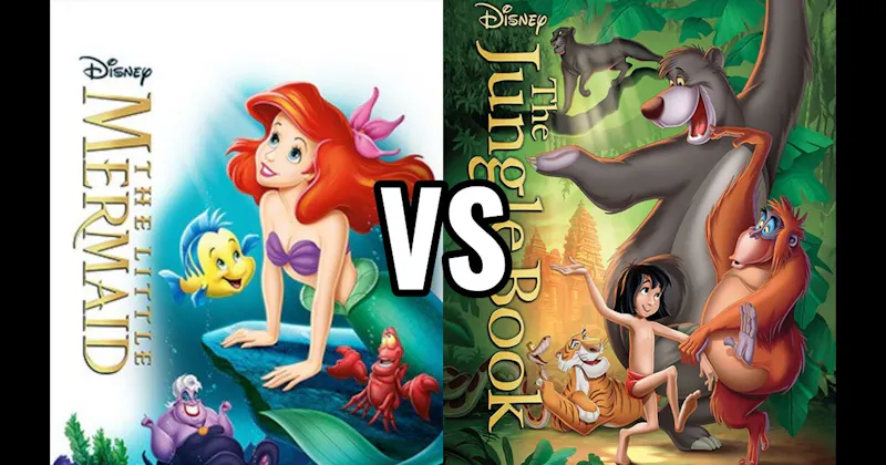 The Jungle Book vs. The Little Mermaid