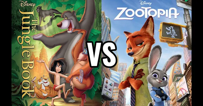 The Jungle Book vs. Zootopia