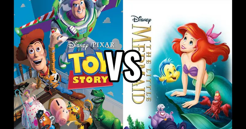 The Little Mermaid vs. Toy Story