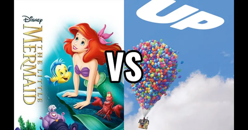 The Little Mermaid vs. Up