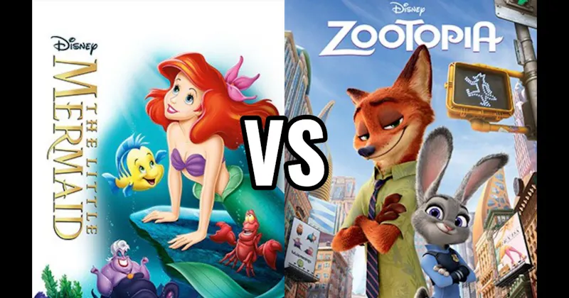 The Little Mermaid vs. Zootopia