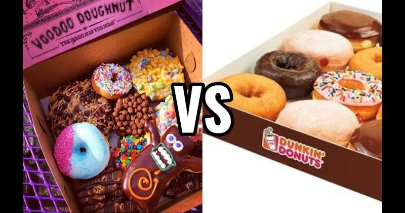 Dunkin' Donuts vs. Voodoo Doughnut