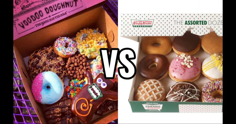 Krispy Kreme vs. Voodoo Doughnut