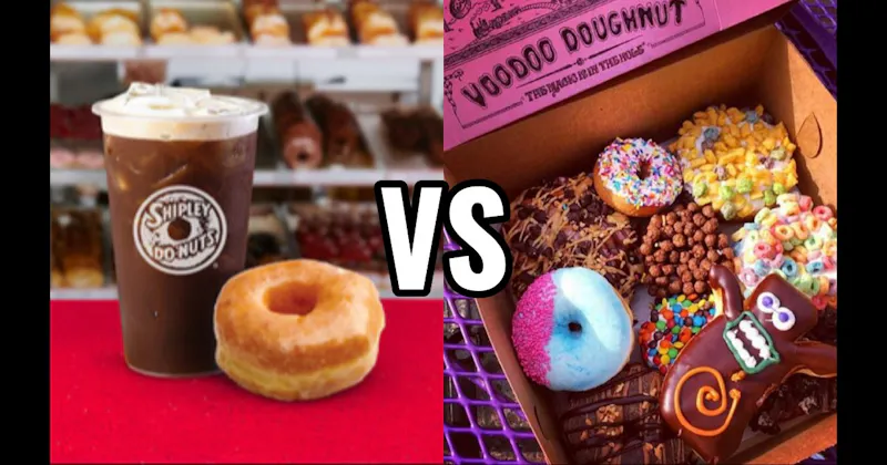 Shipley Do-Nuts vs. Voodoo Doughnut