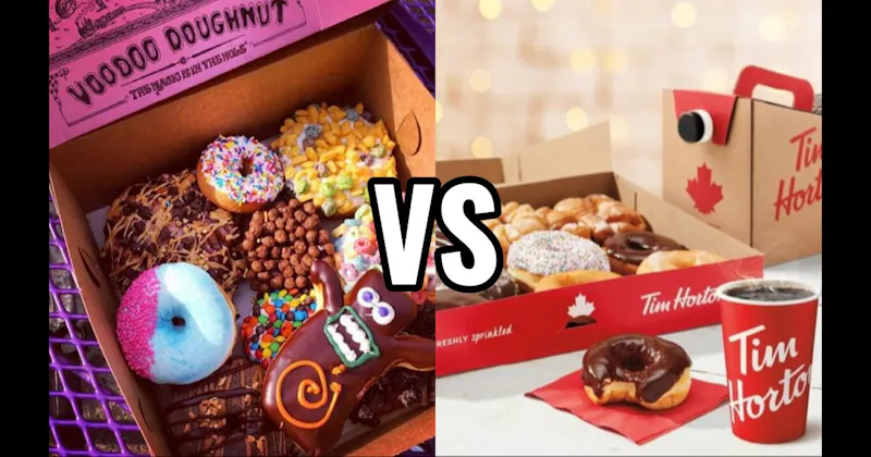 Tim Hortons vs. Voodoo Doughnut