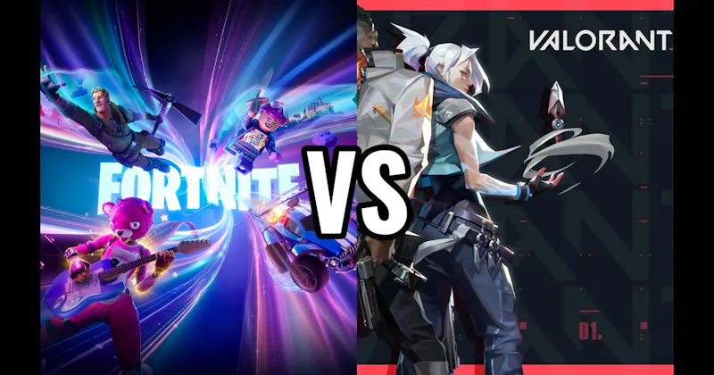 Fortnite vs. Valorant