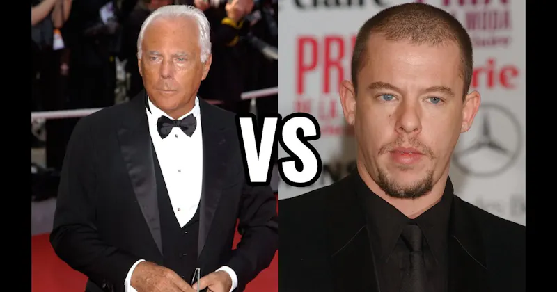 Alexander McQueen vs. Giorgio Armani