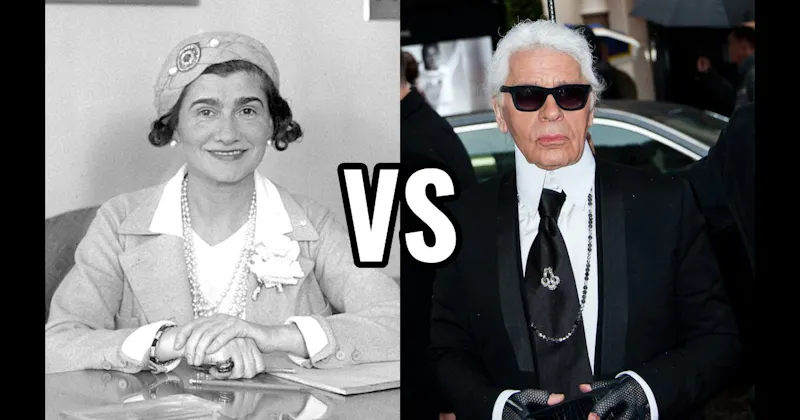 Coco Chanel vs. Karl Lagerfeld