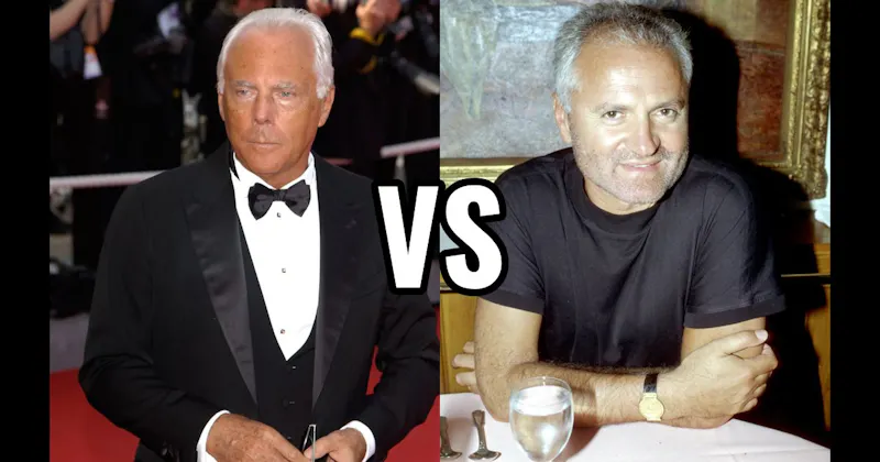 Gianni Versace vs. Giorgio Armani
