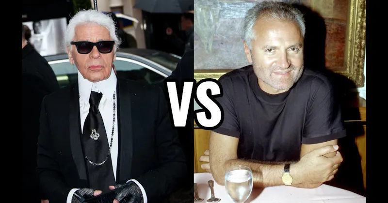Gianni Versace vs. Karl Lagerfeld