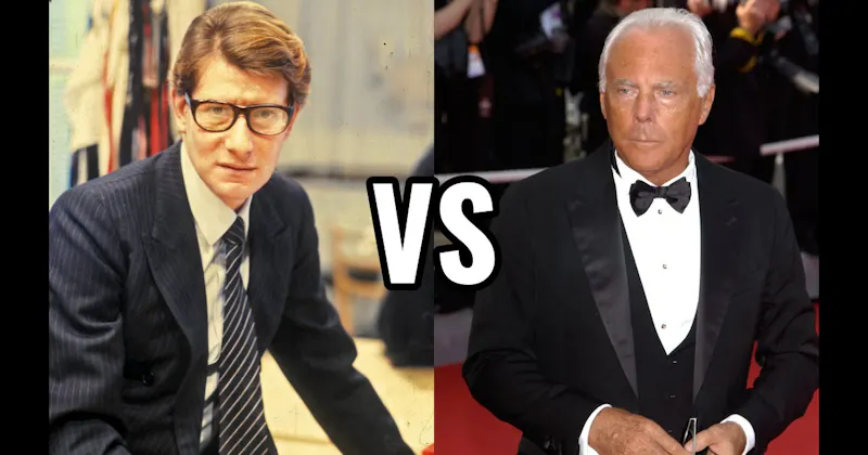 Giorgio Armani vs. Yves Saint Laurent