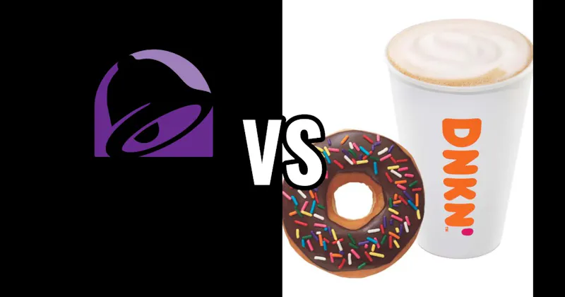 Dunkin' vs. Taco Bell