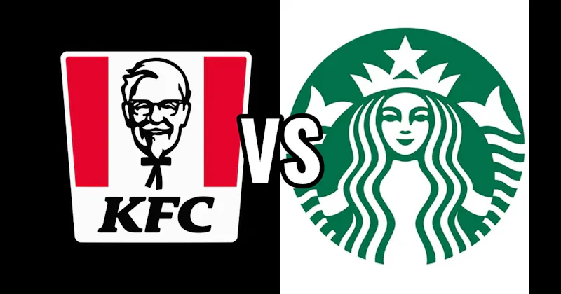 KFC vs. Starbucks
