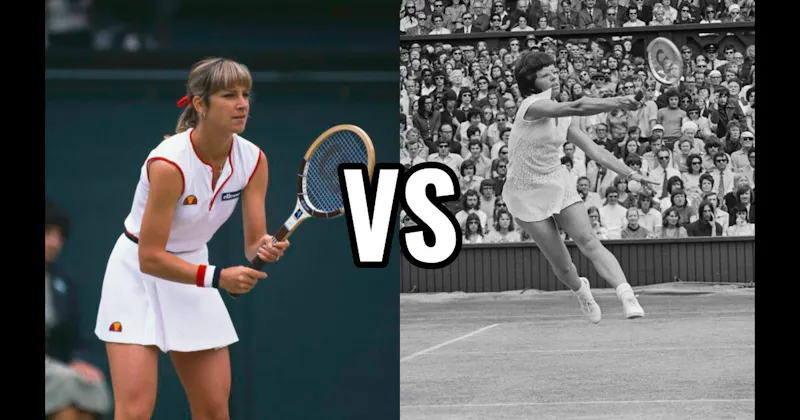 Billie Jean King vs. Chris Evert