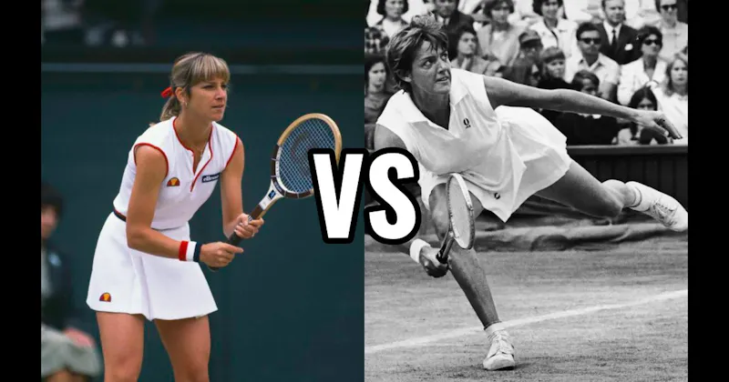 Chris Evert vs. Margaret Court