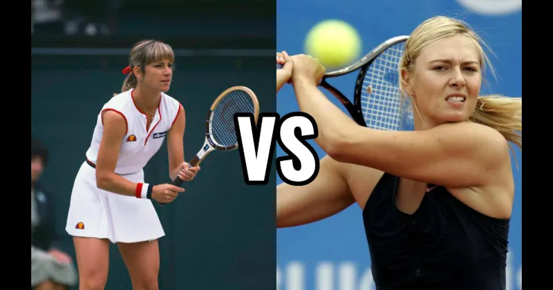 Chris Evert vs. Maria Sharapova