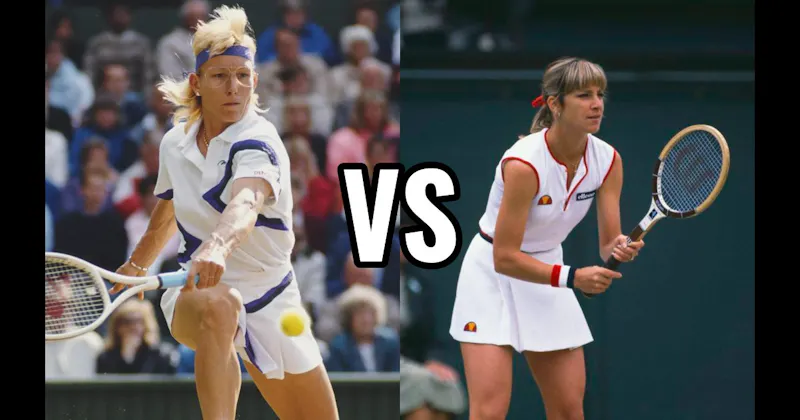 Chris Evert vs. Martina Navratilova