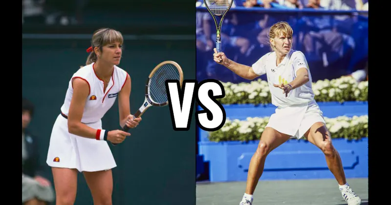 Chris Evert vs. Steffi Graf