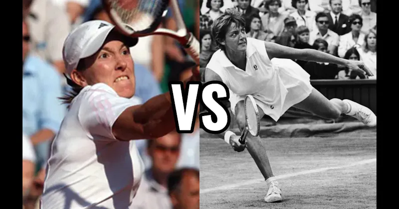 Justine Henin vs. Margaret Court