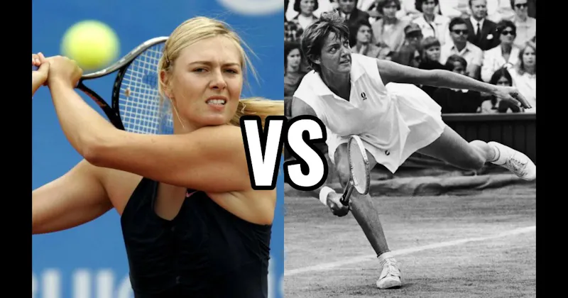Margaret Court vs. Maria Sharapova