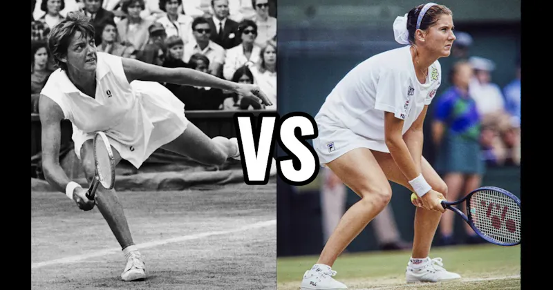 Margaret Court vs. Monica Seles