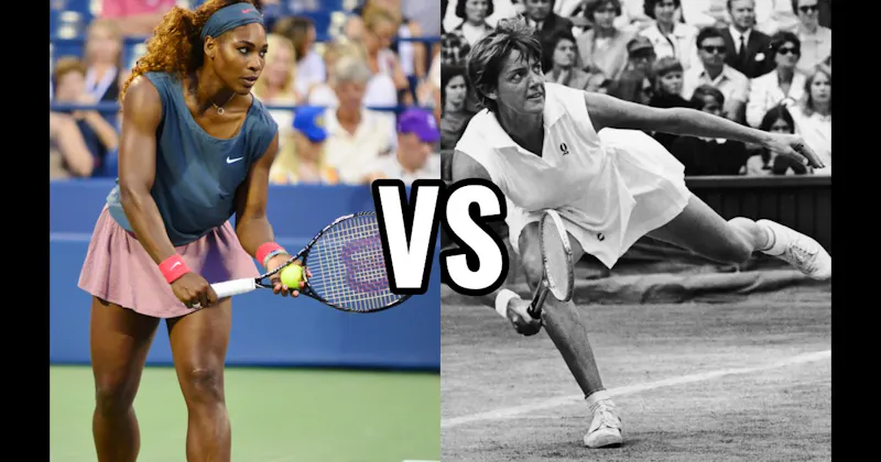 Margaret Court vs. Serena Williams