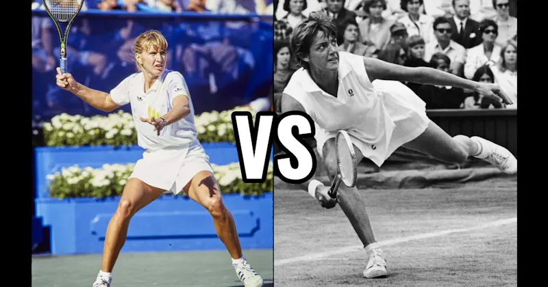 Margaret Court vs. Steffi Graf