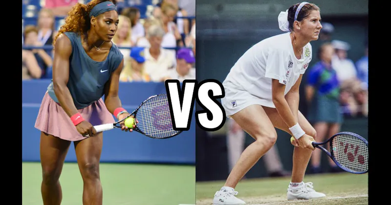 Monica Seles vs. Serena Williams