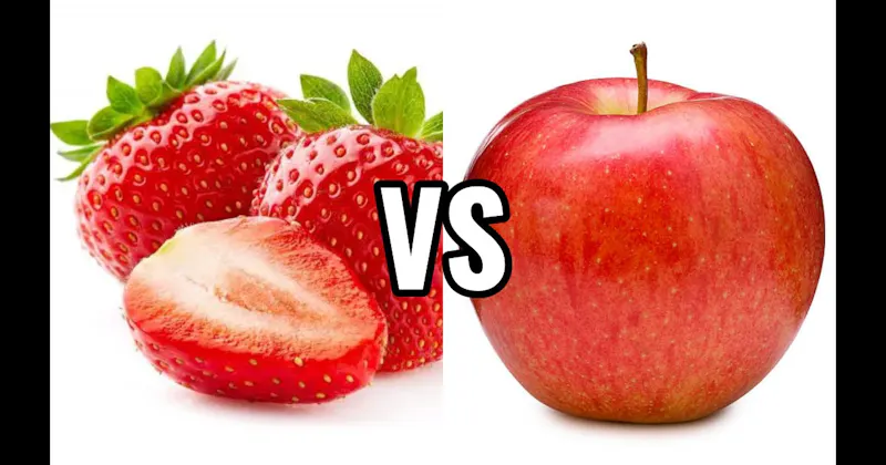 Apple vs. Strawberry