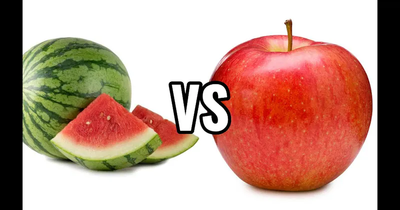 Apple vs. Watermelon